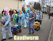 Gaudiwurm 2016 - Münchens bewährter Faschingszug in Johanneskirchen am Faschingssonntag. Bei uns gibt es anschließend aktuelle Fotos (Foto: Martin Schmitz)